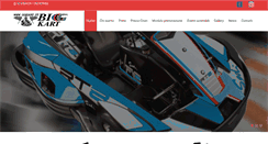 Desktop Screenshot of gokart.it